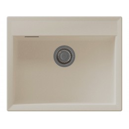 Мойка Florentina Тоскана 620, SKU 26673, кварц, врезная, 1 чаша, 620х510 мм