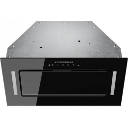 Вытяжка Kuppersberg INNOVA V 60 Black, 26474, 1300 м3/ч, полновстраиваемая, черное стекло, 4 скорости