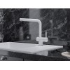 Смеситель Paulmark Dosse Do214418-WH (431) белый матовый - стиль и качество для вашей кухни