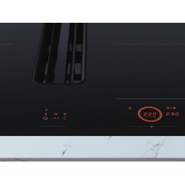 Варочная панель ASKO HIHD854GF 26576, индукционная 83 см, черная, 4 конфорки, сенсорное управление