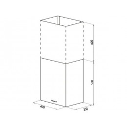 Вытяжка MEFERI ROOMBOX40BK LIGHT