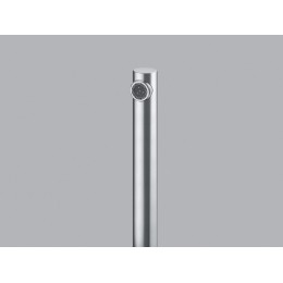 Смеситель Franke Smart Glenda 26878, однорычажный, нерж. сталь, поворотный излив 180°