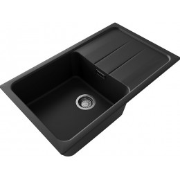 Мойка Florentina Специя 860 антрацит, SKU 30481, кварц, 1 чаша, врезная.