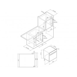 Духовой шкаф GRAUDE BE 60.2 S, 60 см, черный, 73 л, 250°C, A, 3281