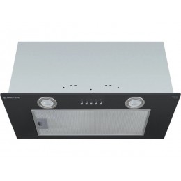 Вытяжка MEFERI INBOX60BK ULTRA 60 см, черная, 1100 м³/ч, 3 скорости, 48 дБ, SKU 29483