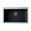 Мойка Omoikiri Omishima 76-U-BL Matt Natceramic/черный матовый (4997517)
