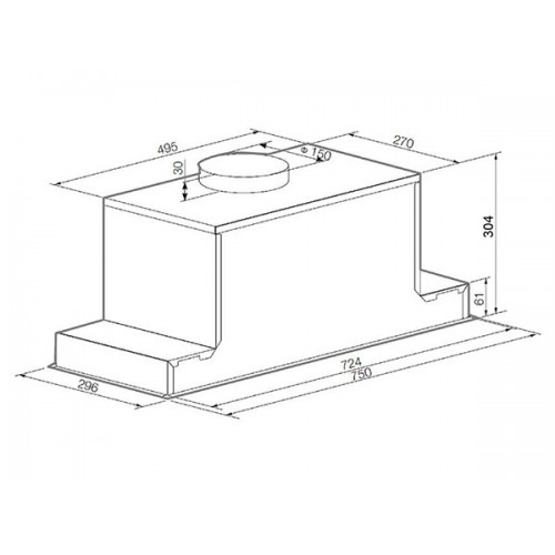 Вытяжка GRAUDE LB 75.1 W - Эффективное решение для вашей кухни