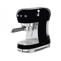 Кофемашина SMEG ECF02BLEU 28487 черная, 15 бар, 1,1 л, капучинатор