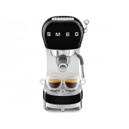 Кофемашина SMEG ECF02BLEU 28487 черная, 15 бар, 1,1 л, капучинатор