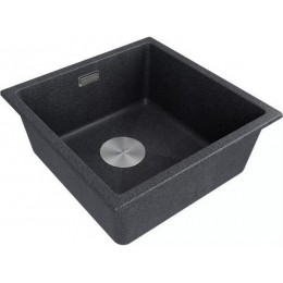 Мойка Paulmark Lumi 45uni LU45-DG, 600мм, гранит, 455x460мм, 190мм глубина, SKU 25688