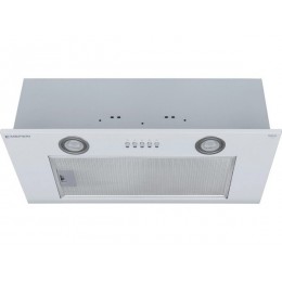 Вытяжка MEFERI INBOX60WH LIGHT, SKU 29488, 60 см, белая, 650 м³/ч, 3 скорости, LED.
