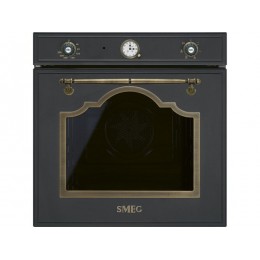 Духовой шкаф SMEG SF67C1AO, 60 см, 70 л, антрацит, 6 функций, A, SKU 34194