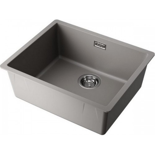 Мойка Omoikiri Yamakawa 55T-Integra-GR из Тетогранита в цвете Ленинградский серый (4997266)