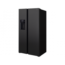 Холодильник HIBERG RFS-650DX NFB 25195, Side-by-Side, 618 л, A+, графитовый