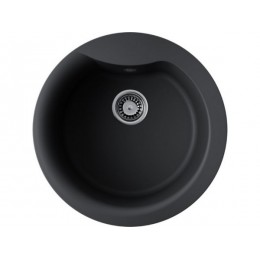 Мойка 34896 Omoikiri Yasugata 48R-BL Tetogranit 10мм Ø485мм черный