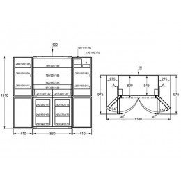 Холодильник MAUNFELD MFF190NFDGN Matt Inverter