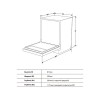 Посудомоечная машина Toshiba DW-14B4(B)-RU