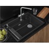 Мойка Granula KS-7308R черного цвета – стильное решение для вашей кухни