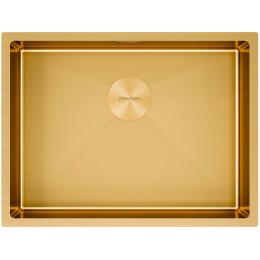 Мойка Paulmark 22604, нержавеющая сталь, 580x440 мм, 1 чаша, универсальная установка