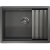 Мойка Granula KS-6045U, графит матовый