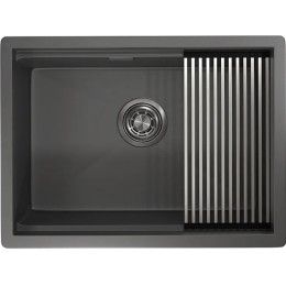 Мойка Granula KS-6045U, графит матовый
