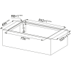 Варочная панель Franke FMA 8391R HI (340.0705.336) - индукционная с вытяжкой для современных кухонь