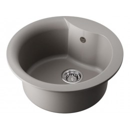 Мойка 34905 Omoikiri Yasugata 48R-GR Tetogranit Ø485х225 мм, 10 мм, для тумбы от 50 см