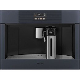 Кофемашина SMEG CMS4104GRU 26805, стекло Neptune Grey, сенсорное управление, 13 напитков, 15 бар.