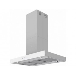 Вытяжка Kuppersberg DUDL 8 GW 90 см, 1300 м³/ч, нержавеющая сталь/белый, SKU 22208