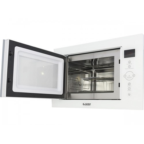 СВЧ-печь Exiteq EXM-106 White - Встраиваемая микроволновая печь с современным дизайном и функциями