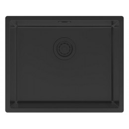 Мойка Paulmark Lassan 54 uni LA54-MBN, нержавеющая сталь, 540x440x200 мм, 1 чаша, 10 мм радиус, SKU 26610
