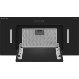 Вытяжка MEFERI INBOX60BK 29412, 60 см, черный матовый, 900 м3/ч, LED