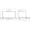 Вытяжка Elikor Интегра GLASS 60П-650-В2Л черный/стекло черное - Купить в интернет-магазине