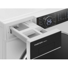 Стирально-сушильная машина MEFERI MFWD1071216WH, 10 кг стирка, 7 кг сушка, A+++, 16 программ, LED, SKU 29614