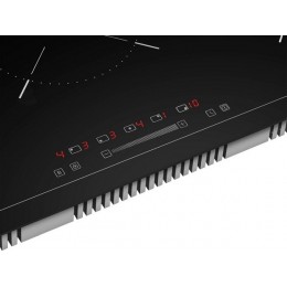 Варочная панель MEFERI MIH905BK 29516, индукционная, 5 конфорок, 86 см, черная
