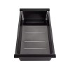 Мойка Paulmark Next-multi sink 54 uni PM785445-GM из вороненой стали - Качество и Стиль для Вашей Кухни