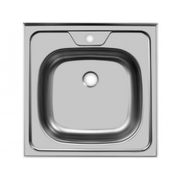 Мойка Ukinox 16922 500х500 мм, нерж. сталь, накладная, 1 чаша