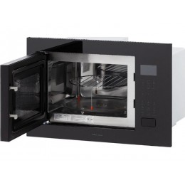СВЧ-печь KRONA REIN 60 BL, 900 Вт, черная, встраиваемая, 25 л, сенсорное управление, таймер 1-60 мин, SKU 24127