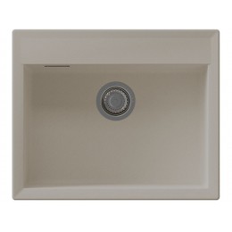 Мойка Florentina Тоскана 620 (SKU 26727), врезная, кварц, 1 чаша, 620х510 мм