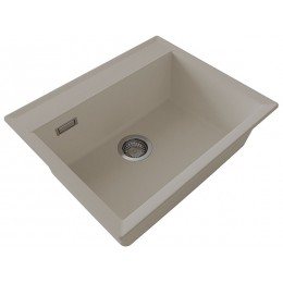 Мойка Florentina Тоскана 620 (SKU 26727), врезная, кварц, 1 чаша, 620х510 мм