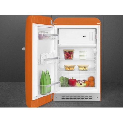 Холодильник SMEG FAB10LOR6 — Retro стиль, Энергоэффективность A+, 145 см, Красный