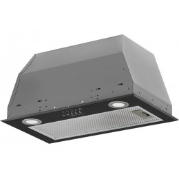 Вытяжка KRONA AMELI 600 black PB, SKU 17529, 550 м³/ч, полновстраиваемая, 52,5 см