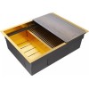 Мойка Paulmark Next-multi sink 58 uni PM785845-BG в брашированном золоте - идеальное решение для вашей кухни