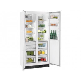 Холодильник HIBERG S-RFS 800 W 29931 встраиваемый, 541 л, A+++, белый