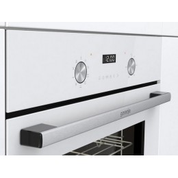Духовой шкаф Gorenje BO6737E03NWG, электрический 60 см, белый, 73 л, 9 режимов, A класс, 250 °C, SKU 35432