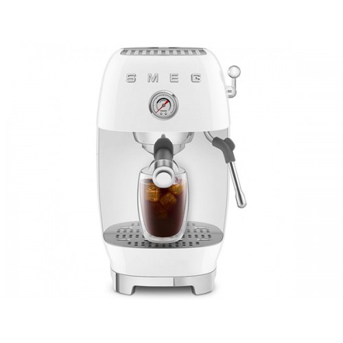Кофемашина-эспрессо SMEG ECF03WHEU белый - идеальный выбор для настоящих ценителей кофе