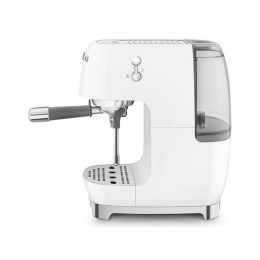 Кофемашина SMEG ECF03WHEU, рожковая, 15 бар, 1.6 л, 1650 Вт, SKU 33233