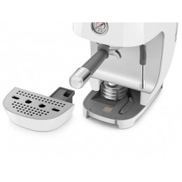 Кофемашина SMEG ECF03WHEU, рожковая, 15 бар, 1.6 л, 1650 Вт, SKU 33233