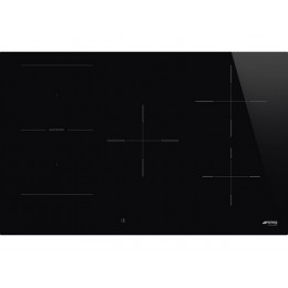 Варочная панель SMEG SI1M4854D 80 см, черная, стеклокерамическая, 5 зон, SKU 28134