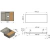 Мойка Granula ES-7003 из алюминия - идеальное решение для вашей кухни